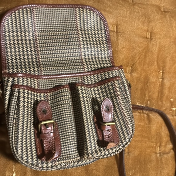 Polo RL houndstooth vintage crossbody.
